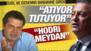 Özgür Özel'in, 'Atıyor tutuyor' dediği Cüneyt Özdemir'den sert tepki: 'Hodri meydan'