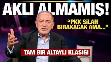 PKK'nın silah bırakmasına Fatih Altaylı yorumu: Aklım almıyor