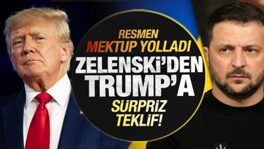 Zelenski'den, Trump'a sürpriz teklif! Resmen mektup yolladı