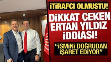Yarkadaş'tan çarpıcı Ertan Yıldız iddiası! 'Ekrem İmamoğlu'nun ismini işaret ediyor'