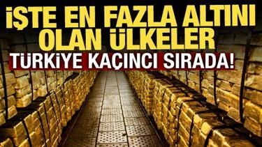 Dünya Altın Konseyi açıkladı: 123 ton net altın alımı! İşte en çok altın alan ülkeler