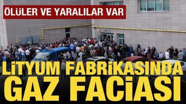 Ankara'da bir fabrikada gaz sızıntısı: 2 ölü, 3 yaralı var