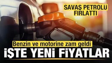 Savaş başladı, petrol fırladı! Benzin ve motorine zam geldi: İşte yeni fiyatlar