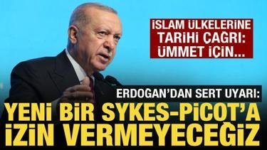 Cumhurbaşkanı Erdoğan'dan İslam ülkelerine tarihi çağrı
