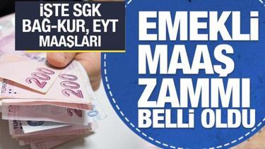 2025 emekli enflasyon zammı belli oldu! SGK, BAĞ-KUR, EYT