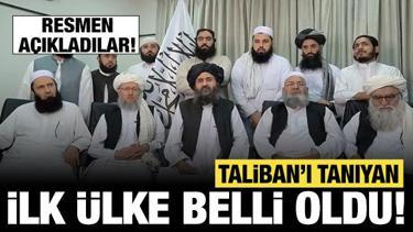 Afganistan yönetimini tanıyan ilk ülke belli oldu!