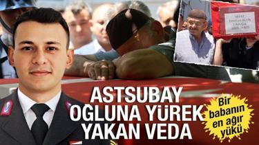 Bir babanın en ağır yükü! Oğlunun tabutunu gözyaşlarıyla omuzladı