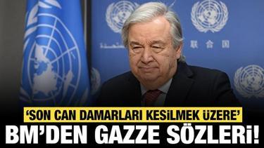 BM'den son dakika Gazze açıklaması: Son can damarları kesilmek üzere