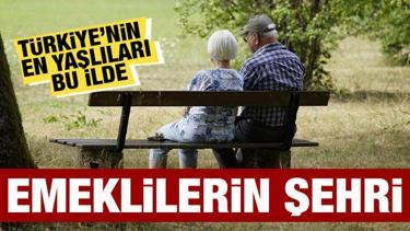 Emeklilerin şehri! Türkiye'nin en yaşlıları bu ilde...