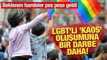 LGBT'li 'Kaos' oluşumuna bir darbe daha!