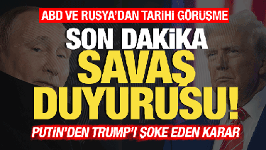 Putin ve Trump'tan tarihi görüşme! Son dakika savaş duyurusu! Trump'ı şoke eden karar