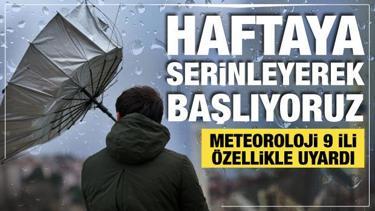 Sağanak yağış ve fırtına kapıda! Meteoroloji 9 il için sarı kodlu uyarı verdi