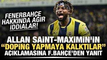 Saint-Maximin'den ağır suçlama: Doping yapmaya kalktılar! F.Bahçe'den yanıt geldi