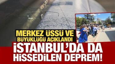 Son Dakika: Bursa'da deprem! İstanbul ve çevre illerde de hissedildi