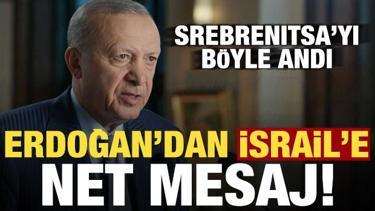Başkan Erdoğan'dan son dakika 'İsrail' mesajı!