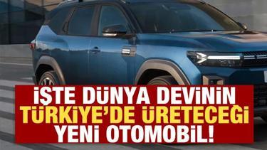 Dünya devinin Türkiye'de üreteceği yeni otomobil belli oldu