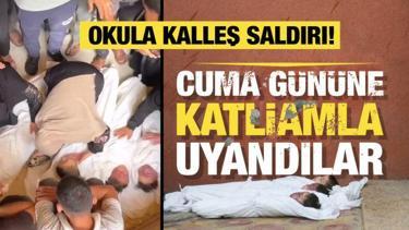 Gazze'de okullar yine hedefte: En az 28 şehit