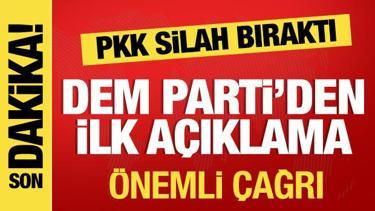 PKK silah bıraktı! DEM Parti'den son dakika çağrısı! 