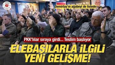   PKK’lılar sıraya girdi: Teslim başlıyor... Elebaşılarla ilgili yeni gelişme