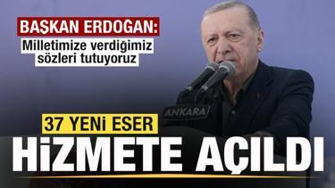 Son Dakika: Erdoğan'dan Kızılcahamam Toplu Açılış Töreni'nde önemli mesajlar!