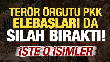 Son dakika: Hangi PKK yöneticileri silah bıraktı? İşte silah bırakan elebaşı isimler...