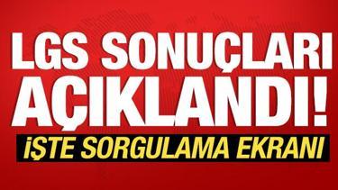 Son dakika: LGS sonuçları açıklandı!