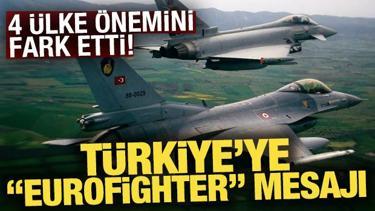 Türkiye’ye 'Eurofighter' mesajı: Görüşmeler pozitif seyrediyor