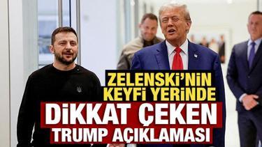 Zelenski'nin keyfi yerinde: Trump ile olumlu bir diyaloğumuz var