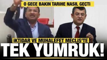 15 Temmuz'da iktidar ve muhalefet Meclis'te tek yumruk oldu