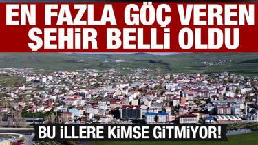 Bu illere kimse gitmiyor! En fazla göç veren şehir belli oldu