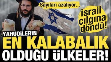 İsrail alarma geçti: Sayıları azalıyor! İşte Yahudilerin en kalabalık olduğu ülkeler!