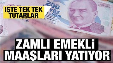 Paralar bugün hesaplarda: İşte 2025 emekli ve memur maaşları