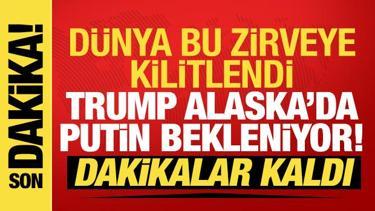 Tarihi zirveye dakikalar kaldı! Trump Alaska'ya indi, Kimler katılacak?