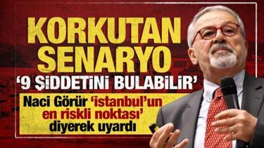 Naci Görür'den İstanbul uyarısı! En riskli noktayı açıkladı: 9 şiddetini bulabilir