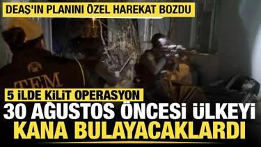 Yakalanmasalardı 30 Ağustos öncesi ülkeyi kana bulacaklardı