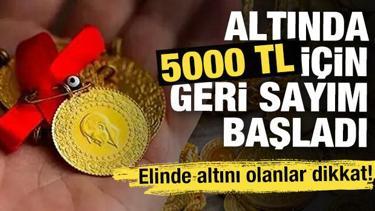 Altında 5000 TL için geri sayım başladı: 'Alacaklar dikkat'