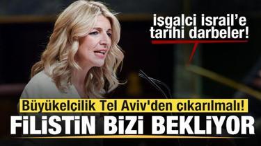 İsrail'e tarihi darbeler! Büyükelçilik Tel Aviv'den çıkarılmalı! Filistin bizi bekliyor