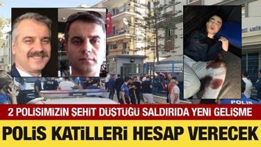 İzmir'de 2 polisin şehit olduğu silahlı saldırıya ilişkin yeni gelişme