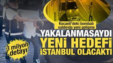 Kocaeli'deki bombalı saldırıda yeni gelişme: 3 milyon detayı dikkat çekti