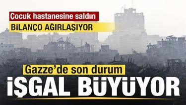 Gazze'den son dakika: İşgal büyüyor! Korkunç bilanço! İnternet ve iletişim tamamen kesildi