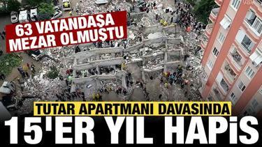63 kişiye mezar olmuştu: Tutar Apartmanı davasında 3 sanığa 15'er yıl hapis