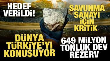 694 milyon tonluk kaynak tespit edildi! Batı'nın talebine Türkiye cevap verecek