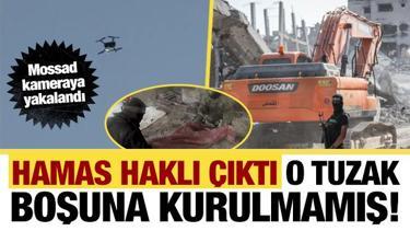Hamas haklı çıktı! O tuzak boşuna kurulmamış... İsrail İHA’ları kameraya yakalandı