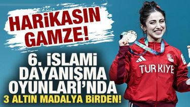 Harikasın Gamze! 6. İslami Dayanışma Oyunları'nda 3 altın madalya birden kazandı