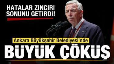 Hatalar zinciri sonunu getirdi! Ankara Büyükşehir Belediyesi’nde büyük çöküş!