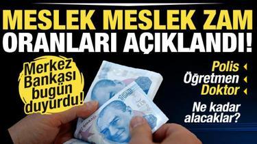 Polis, doktor ve öğretmen maaşı ne kadar olacak? İşte yeni tahmine göre 2026 maaşları..