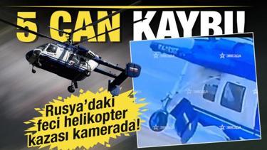 Rusya’da helikopter, evin üzerine düştü: 5 ölü