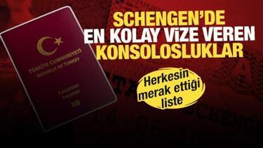 Shchengen vizesinde her pasaportu onaylayan konsolosluklar belli oldu