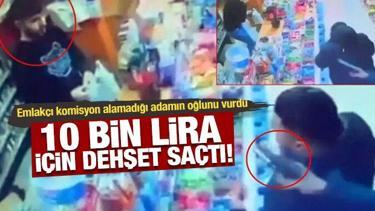 10 bin lira i&ccedil;in dehşet sa&ccedil;tı! Emlak&ccedil;ı komisyon alamadığı adamın oğlunu vurdu