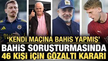 Bahis soruşturması: Çok sayıda yönetici ve futbolcu hakkında gözaltı kararı